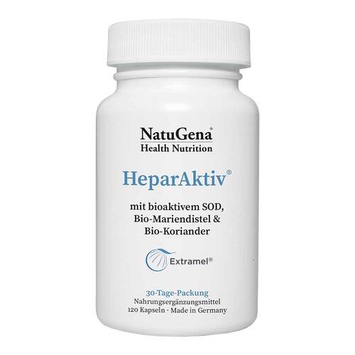 Heparaktiv Sod + Bio-Mariendistel + Bio-Koriander Kapseln  - 1