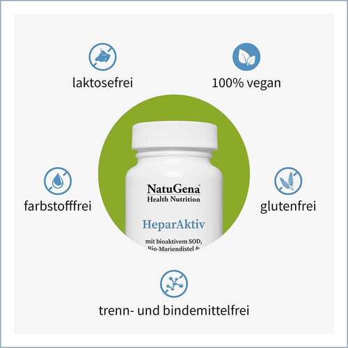 Heparaktiv Sod + Bio-Mariendistel + Bio-Koriander Kapseln  - 2