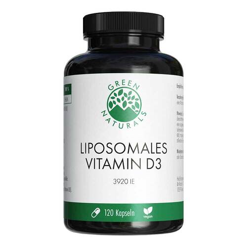 Green Naturals Vitamin D3 liposomal hochdos.Kapseln  - 1