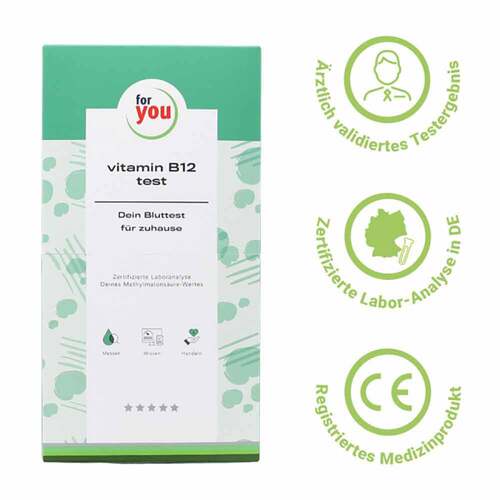 For You vitamin B12 Bluttest f&uuml;r zuhause - 3