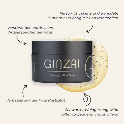 Ginzai Ginseng straffend-beruhigende Gesichtsmaske - 3