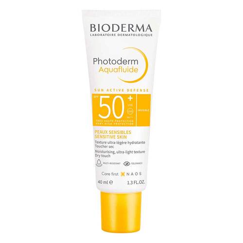 Bioderma Photoderm Aquafluide UG Tube SPF 50+ f&uuml;r empfindliche Haut - 1