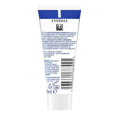 Neutrogena norwegische Formel sofort einziehende Handcreme - 2