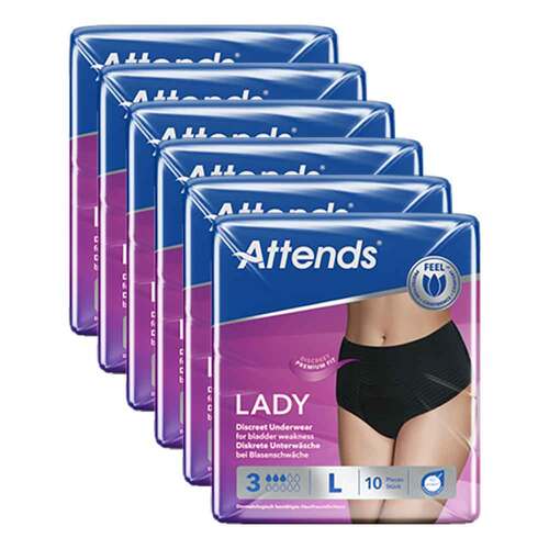 Attends Lady Discreet Underwear 3 L - 1