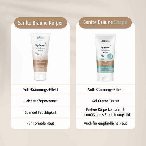 Hyaluron Sanfte Br&auml;une Shape K&ouml;rperpflege Creme - 5