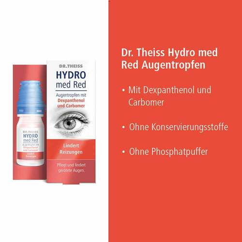 Dr. Theiss Hydro med Red Augentropfen - 4