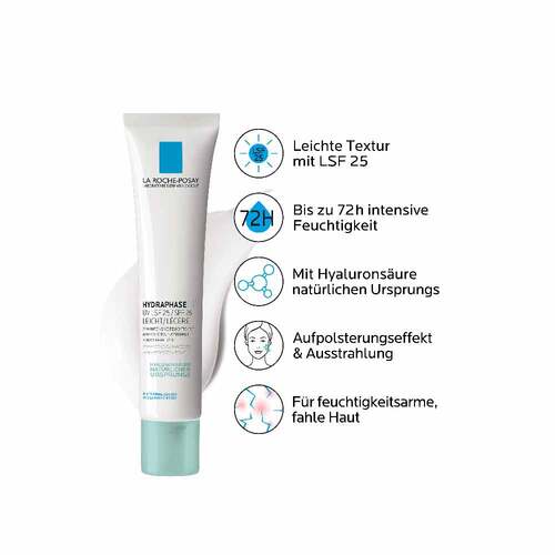 La Roche Posay Hydraphase HA UV Creme leicht LSF 25 - 3