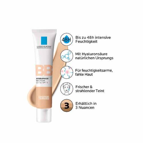 La Roche Posay Hydraphase BB Creme hell - 3