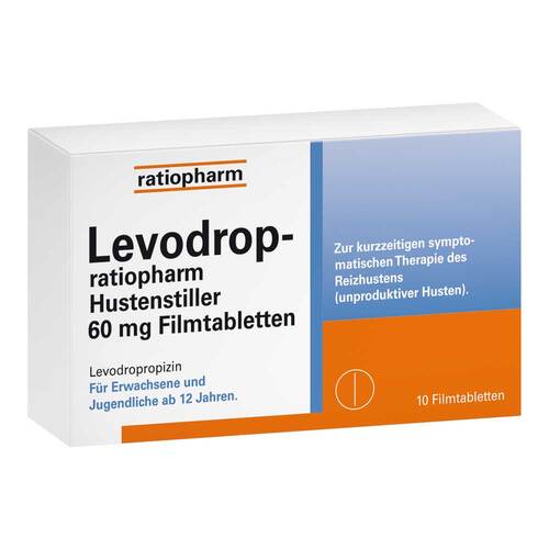 Levodrop-ratiopharm Hustenstiller 60 mg Filmtabletten  - 1