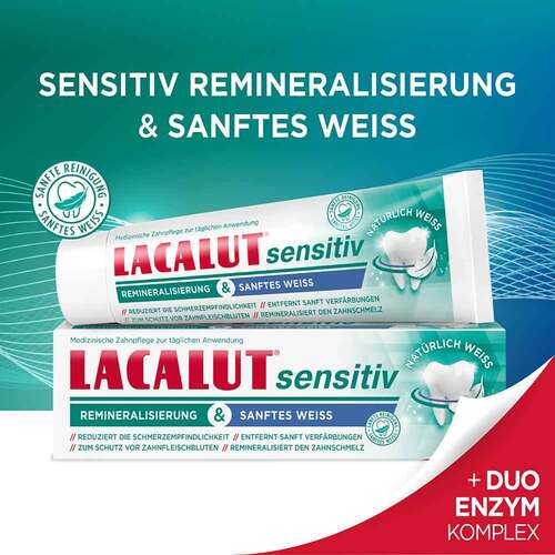 Lacalut sensitiv Remineralisierung &amp; sanftes Wei&szlig; - 3