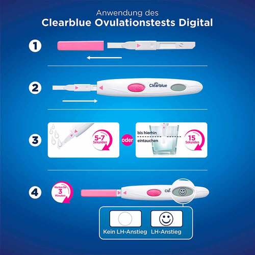 Clearblue® Kinderwunsch Ovulationstest Digital - 5