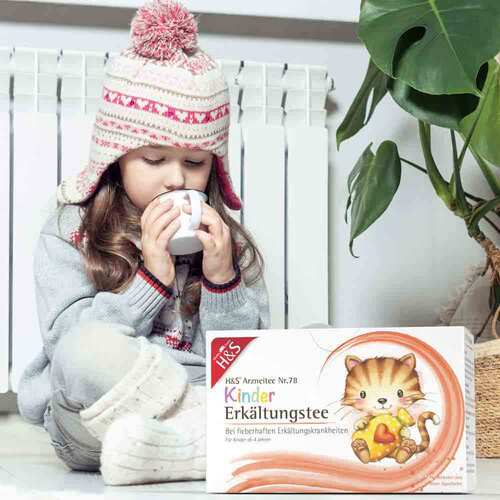 H&S Kinder Erk&auml;ltungstee Filterbeutel - 3