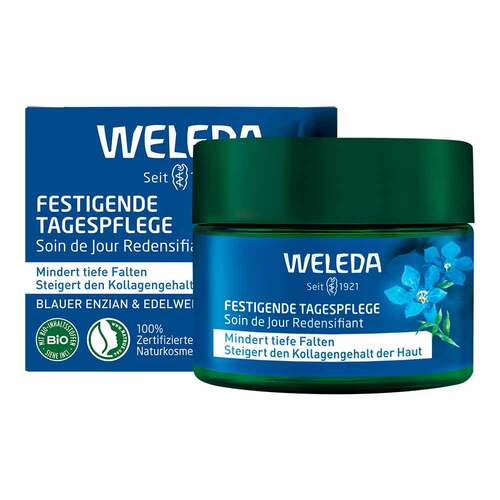 Weleda festigende Tagespflege blauer Enzian &amp; Edelweiss - 1