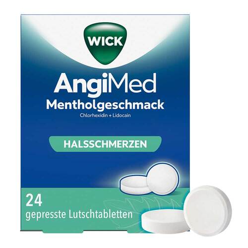 WICK Angimed Mentholgeschmack 5 mg / 1 mg Lutschtab. - 1