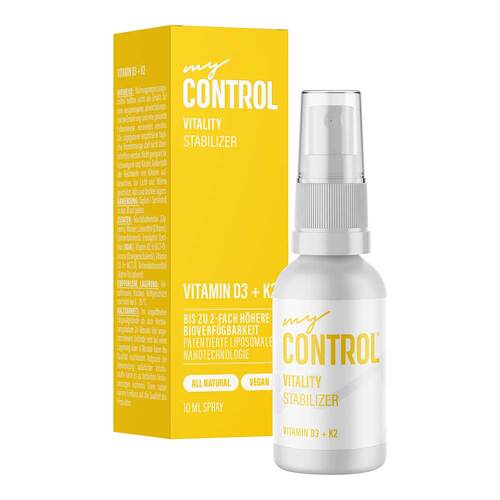 MY Control Vitality Vitamin D3 + K2 Spray - 1