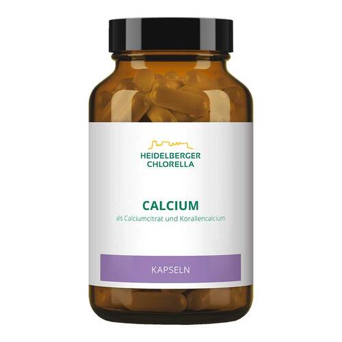 Calcium Als Calciumcitrat und Korallencalcium Kapseln  - 1