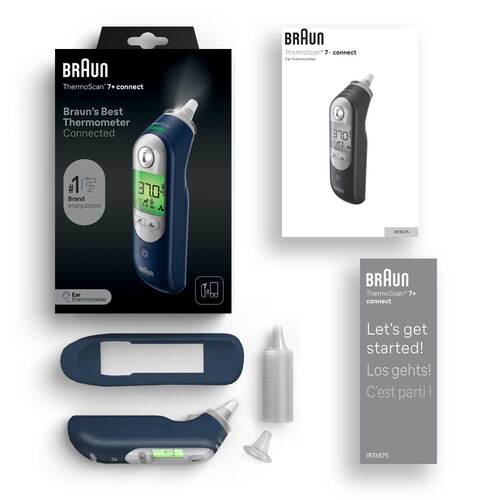 Braun Thermoscan 7 + Connect Ohrthermometer - 2