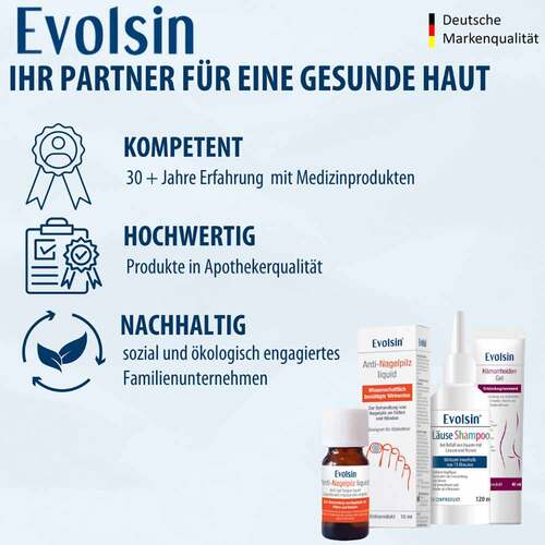 Evolsin L&auml;useshampoo mit L&auml;usekamm - 6