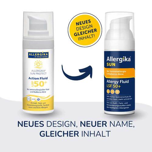 Allergika Sun Protect Action Fluid LSF 50 + - 2