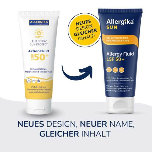 Allergika Sun Protect Action Fluid LSF 50 + - 2