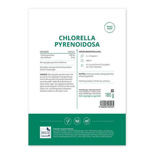 Chlorella Pyrenoidosa Kapseln - 2