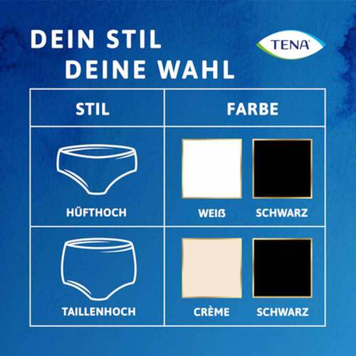 Tena Silhouette Plus M white Inkontinenz Pants - 6