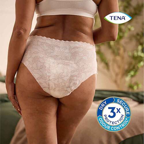 Tena Silhouette Plus L white Inkontinenz Pants - 3