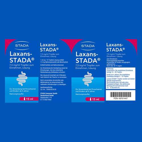 Laxans-STADA 7,5 mg Tropfen zum Einnehmen - 6