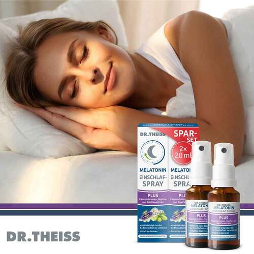 Dr. Theiss Melatonin Einschlaf-Spray Plus Spar-Set - 4