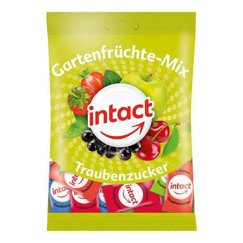 Intact Traubenzucker Beutel Gartenfr&uuml;chte-Mix - 1