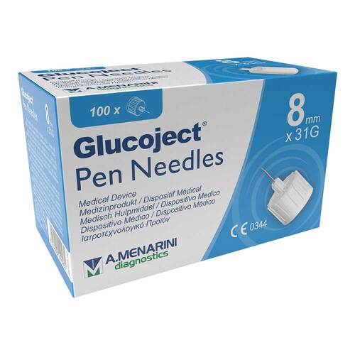 Glucoject Pen-Nadeln 31 Gx8 mm 0,25 mm - 3