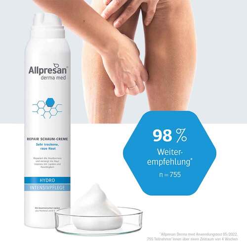 Allpresan derma med Hydro Intensivpflege Schaum-Cr - 4