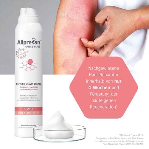 Allpresan derma med Atopix Intensivpflege Schaum - 4