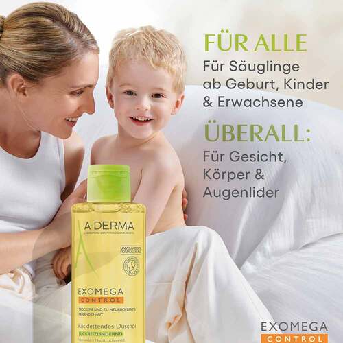 A-Derma Exomega Control Dusch&ouml;l r&uuml;ckfettend - 2