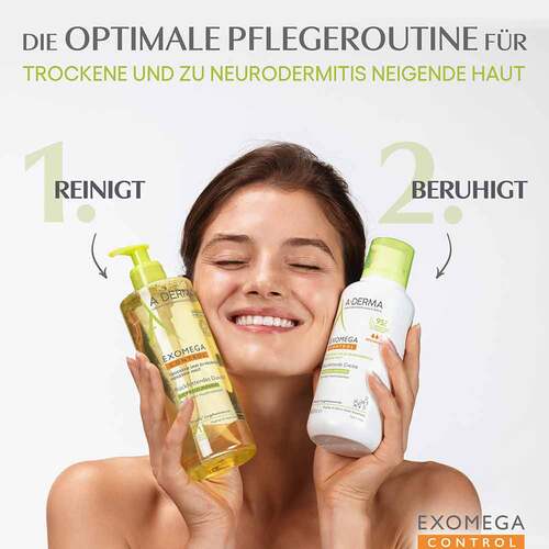 A-Derma Exomega Control Dusch&ouml;l r&uuml;ckfettend - 7