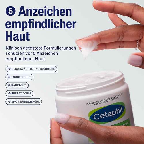 Cetaphil Feuchtigkeitscreme f&uuml;r trockene, empfindliche Haut - 7