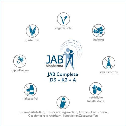 Jab Complete D3 + K2 + A hochdosiert &Ouml;l - 5