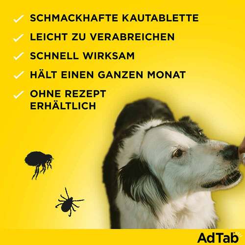 AdTab™ Kautabletten f&uuml;r extra gro&szlig;e Hunde 900 mg 22 bis 45 kg - 4