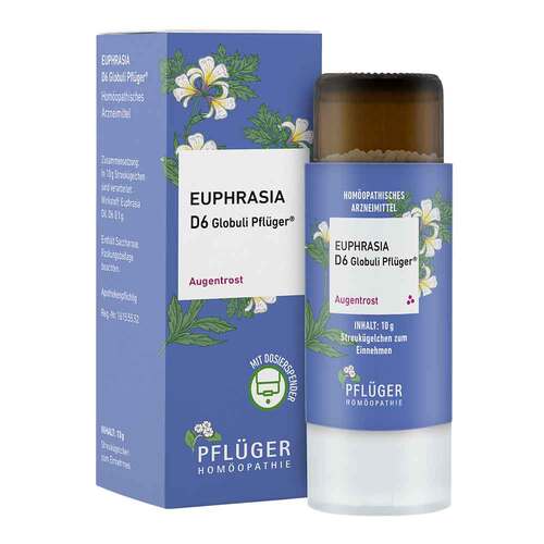 Euphrasia D6 Globuli Pfl&uuml;ger Dosierspender - 1