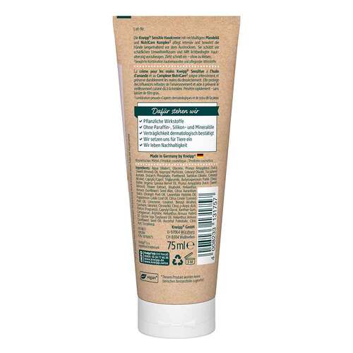 Kneipp beruhigende Pflege Sensitiv Handcreme - 2