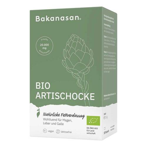 Bakanasan Bio Artischocke Kapseln - 1