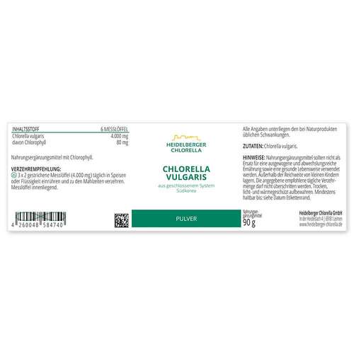 Chlorella Vulgaris Pulver - 2