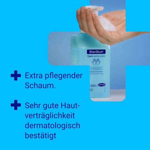 Sterillium foam extra care H&auml;ndedesinfektion - 6