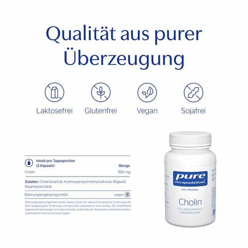 Pure Encapsulations Cholin Kapseln - 5