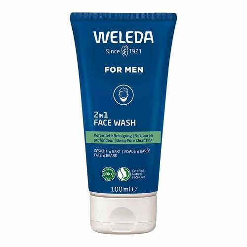 Weleda For Men 2in1 Face Wash - 1