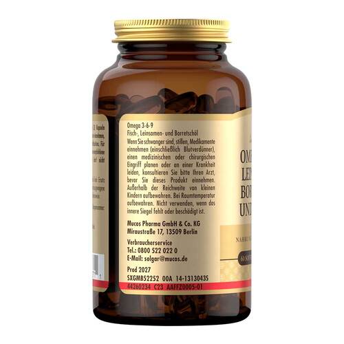 Solgar Omega 3 - 6 - 9 Kapseln - 4