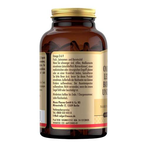 Solgar Omega 3 - 6 - 9 Kapseln - 4