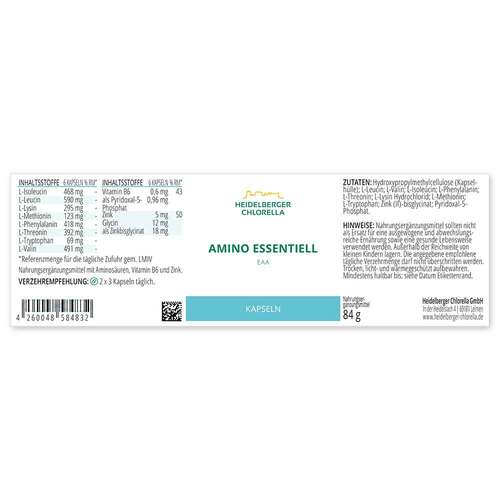 Amino Essentiell Eaa Kapseln - 2