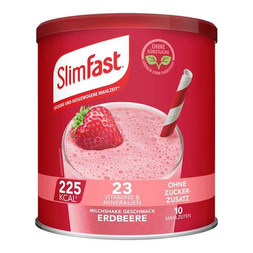 Slim Fast Pulver Erdbeere - 1