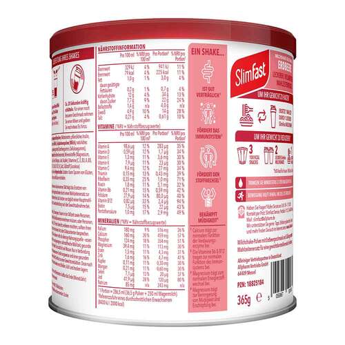 Slim Fast Pulver Erdbeere - 2